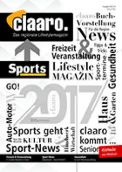 claaro 2017-01 Das Regionalmagazin im Braunschweiger Land Magazin Zeitschrift gesund & lecker soziales Handwerk Wirtschaft Mobilität Bücher Freizeit Reisen Veranstaltungen Haus & Garten Finanzen Versicherung Lndwirtschaft Bildung Senioren Gesundheit Sport Veranstaltungskalender